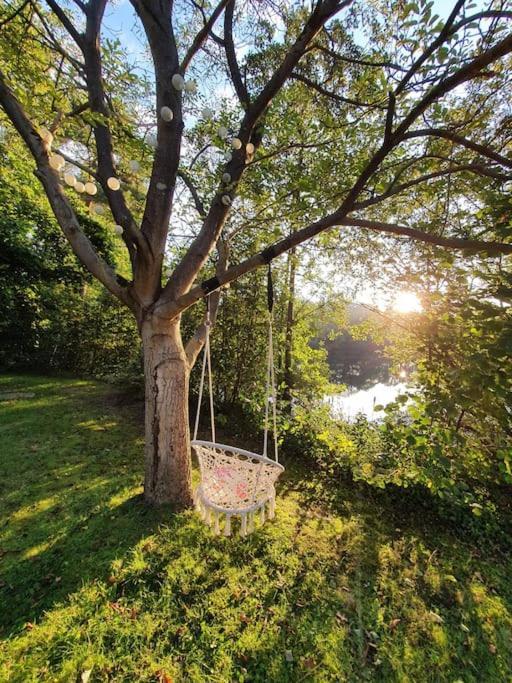 Ferienhaus Blauer See Mit Optionalem Hot-Tub Bockhorn  Esterno foto