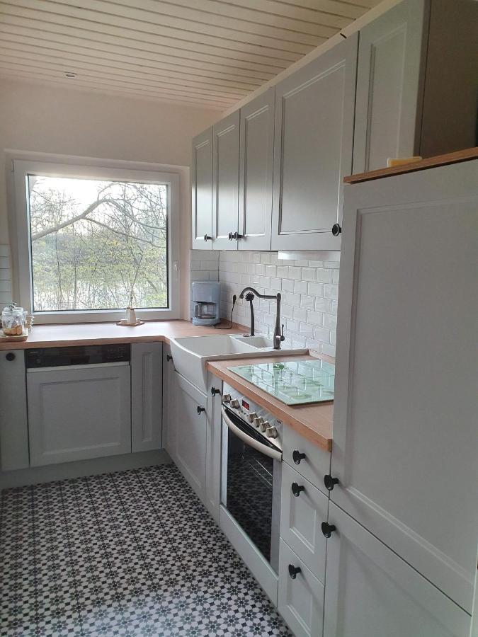 Ferienhaus Blauer See Mit Optionalem Hot-Tub Bockhorn  Esterno foto