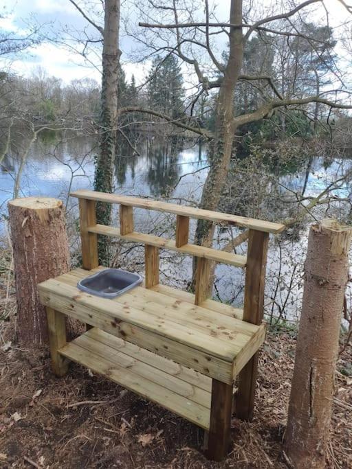 Ferienhaus Blauer See Mit Optionalem Hot-Tub Bockhorn  Esterno foto