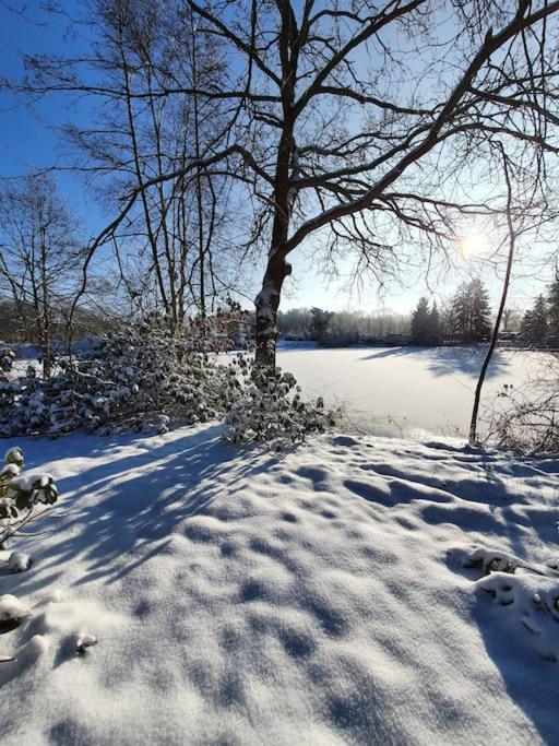 Ferienhaus Blauer See Mit Optionalem Hot-Tub Bockhorn  Esterno foto