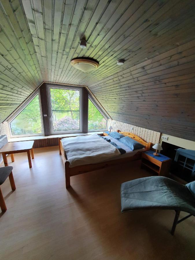 Ferienhaus Blauer See Mit Optionalem Hot-Tub Bockhorn  Esterno foto